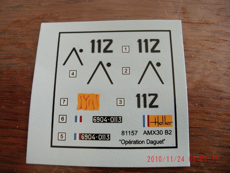 Amx 30B2 "Opération Daguet" Heller 1/35 Upgrade Ref 81157 Apdc0485-3eeb759